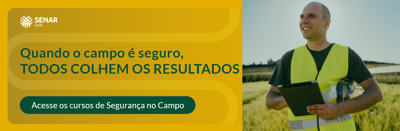 Banner do Programa Segurança no Campo